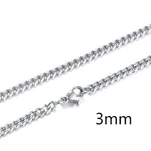 Personalized Beaded Cuban Chain Necklace for Men,Customized Names Stainless Steel Collar,Gift for Dad Father Husband Boyfriend