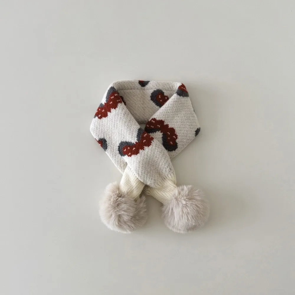 

Новый ветрозащитный вязаный шарф, морозостойкий помпон с помпоном, сохраняет тепло, одеяло, теплая зима