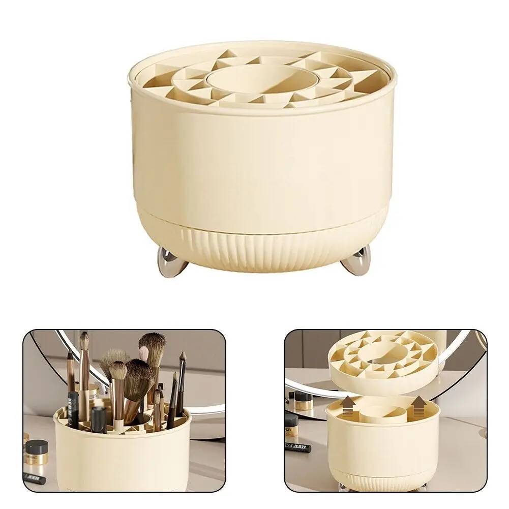 New Size 15*15*11cm Makeup Brush Holder Organizer Cup For Cosmetics Painting Pen