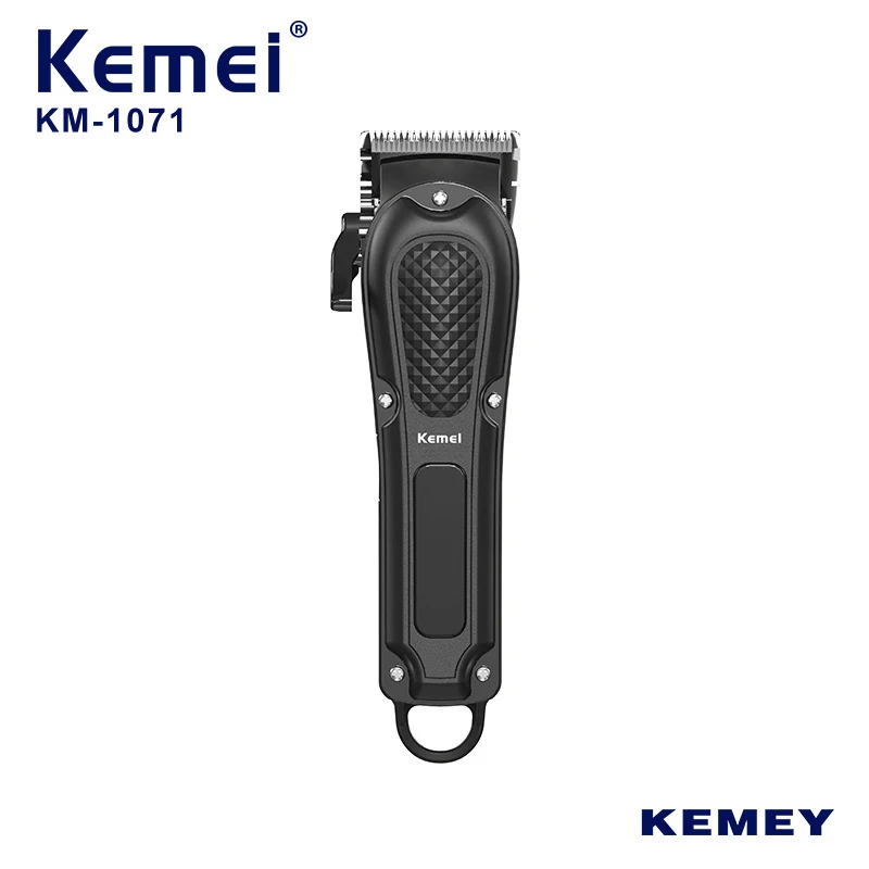 Kemei Rechargeable Hhair Clipper Cordless Beard Hair Trimmer For Men Powerful Electric Hair Cutter Machine Adjustable Haircut