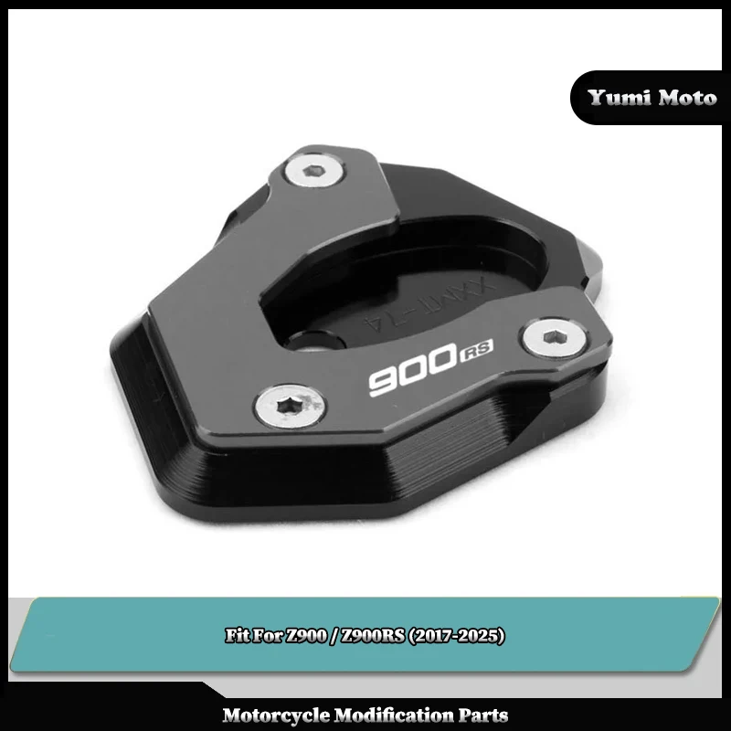 

Подходит для мотоциклов KAWASAKI Z900 Z900RS 2017-2025: Удлинитель боковой подножки, опорная пластина
