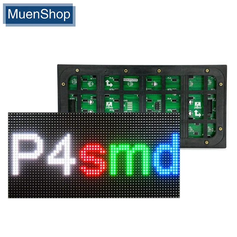 P4 Outdoor  320x160 mm 80*40 LED Display Module 1 / 10 Scan LED display led screen