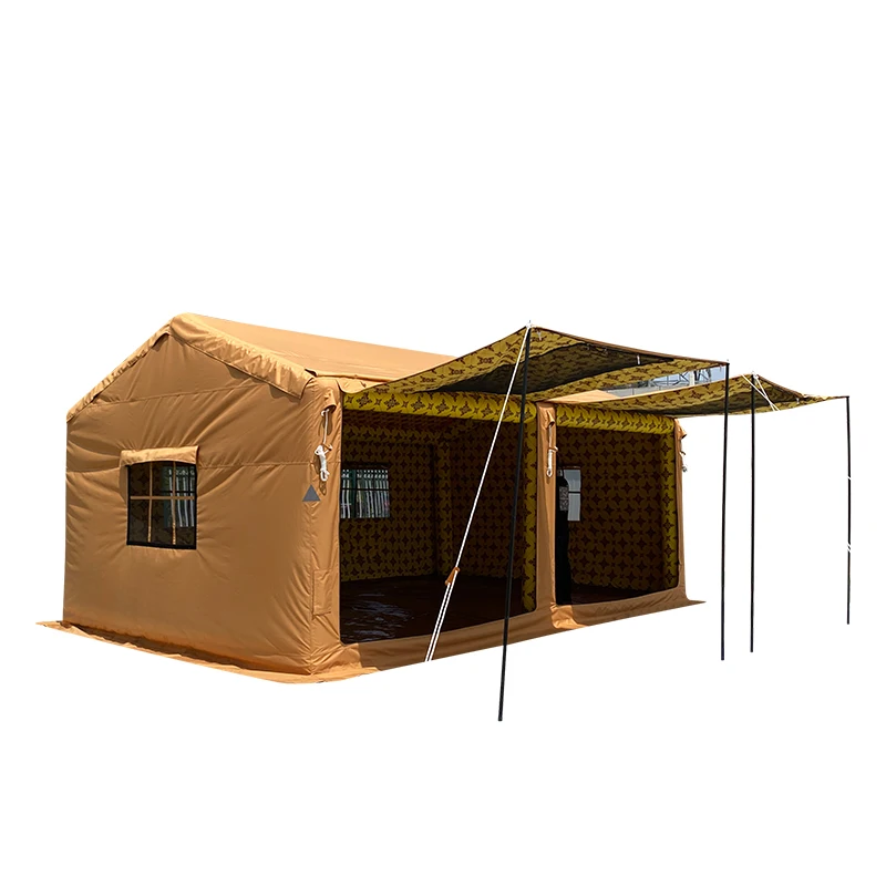 

Waterproof Middle East Desert Arabic Style Outdoor Camping Inflatable Tent with Aluminum Pole Automatic Features for Events