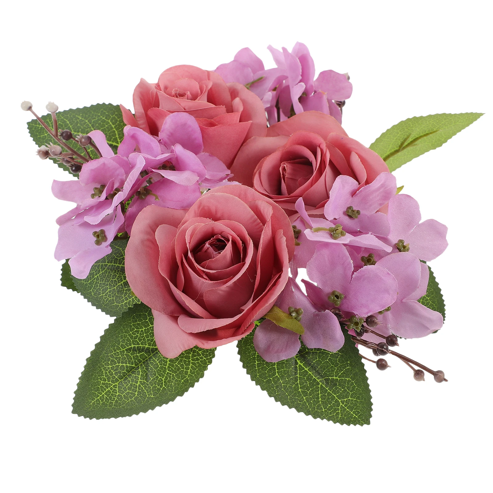 

Simulated Flower Holder Blossom Silk C Rings For Pillars Bridal Wedding Supplies Decor Artificial Wreath C Rings