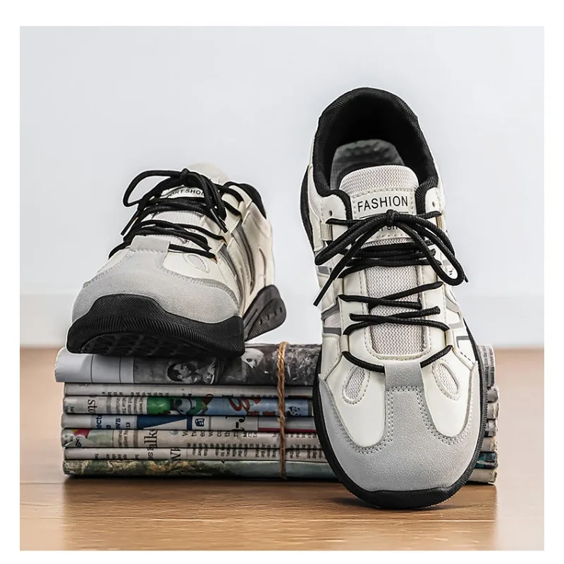 2026 New Men Retro Racing Sneakers Y2K Street-Vibe German Training Shoes American-Style Korean-Inspired Casual Footwear