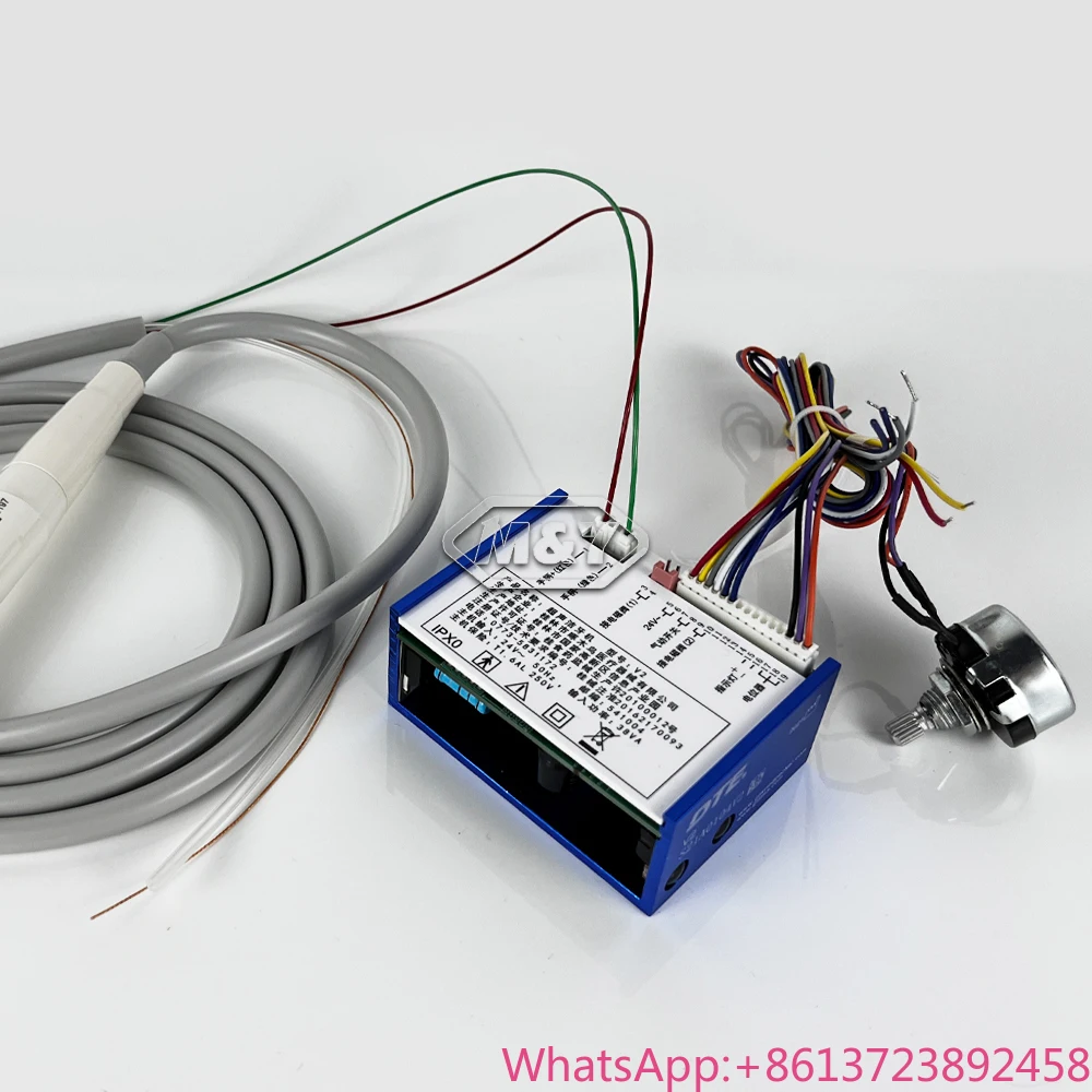 

Dent al Instrument LED Ultrasonic Piezo Scaler Machine for Teeth Cleaning Electric Power Built Steel Metal