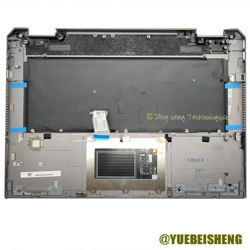 New/Org For HP ZBook Studio X360 G5 palmrest US keyboard upper cover Touchpad Assembly Gray