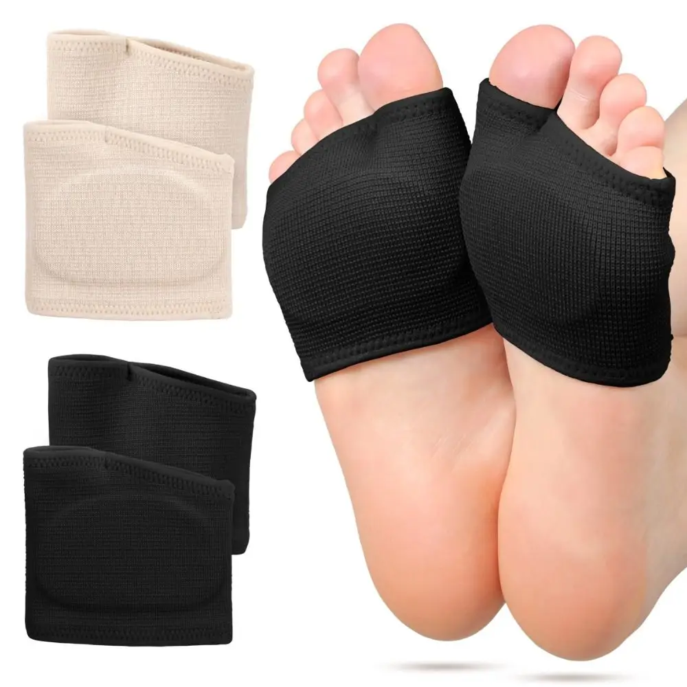 Multifunctional Silicone Gel Metatarsal Pads Thickened Breathable Forefoot Pads Comfortable Half Insoles Toe Separators Unisex