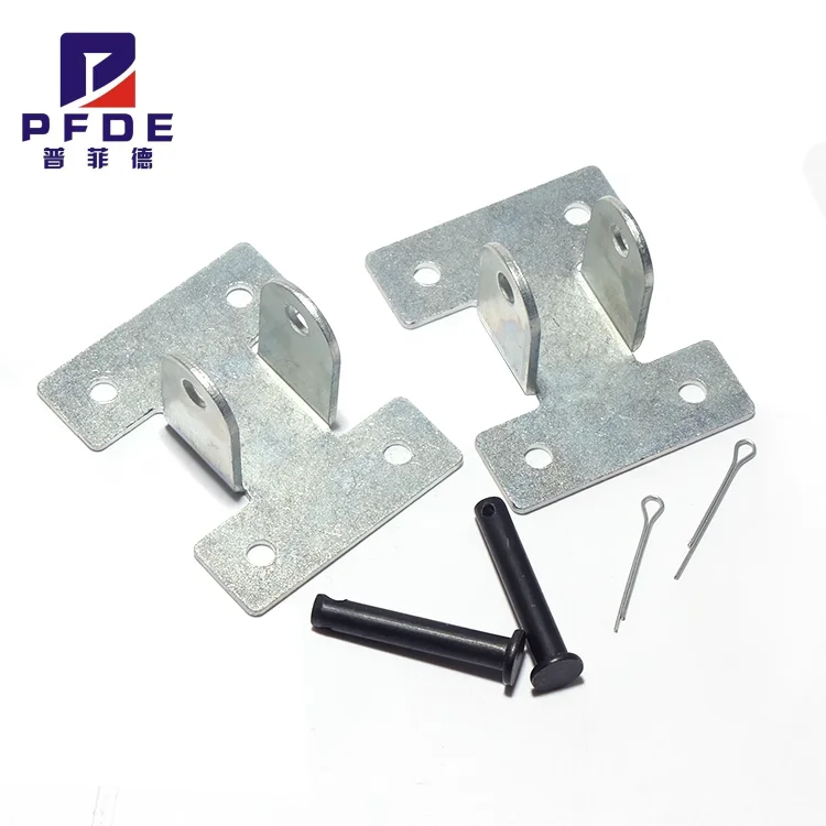 Silver push rod motor square push rod motor bracket electric push rod fixed bracket reciprocating motor installation bracket