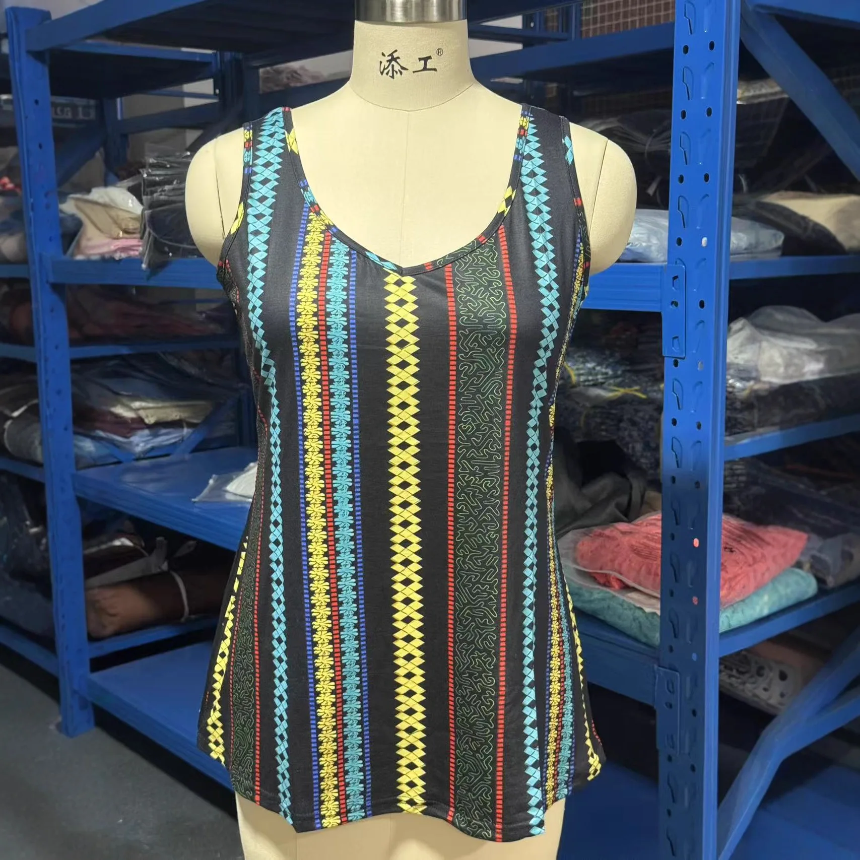 Europe and America Foreign Trade 2025 New Fashion Casual High Quality Vest Tops