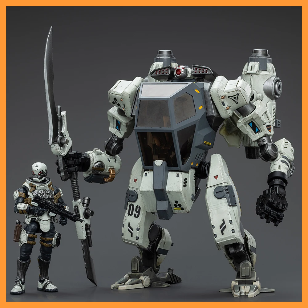 

Collectible JOYTOY JT6236 1/18 Scale North 09 Strike Attack Mecha with Soldier 18.3cm Action Figure Full Set Model for Fans Gift