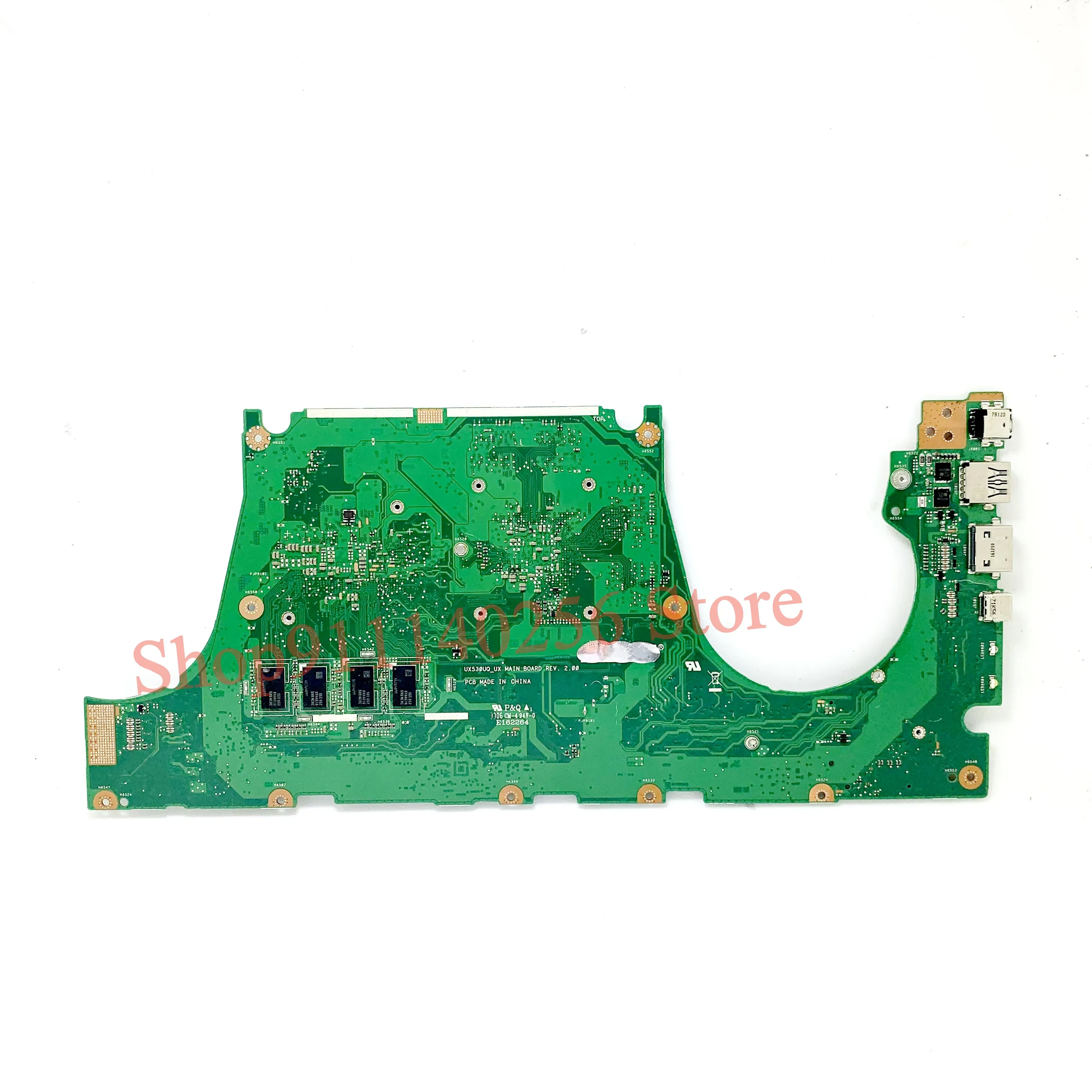 UX530UQ REV.2.00 High Quality Mainboard For ASUS ZenBook Laptop Motherboard With SR2ZV I7-7500U CPU N16P-GT-A2 100% Fully Tested