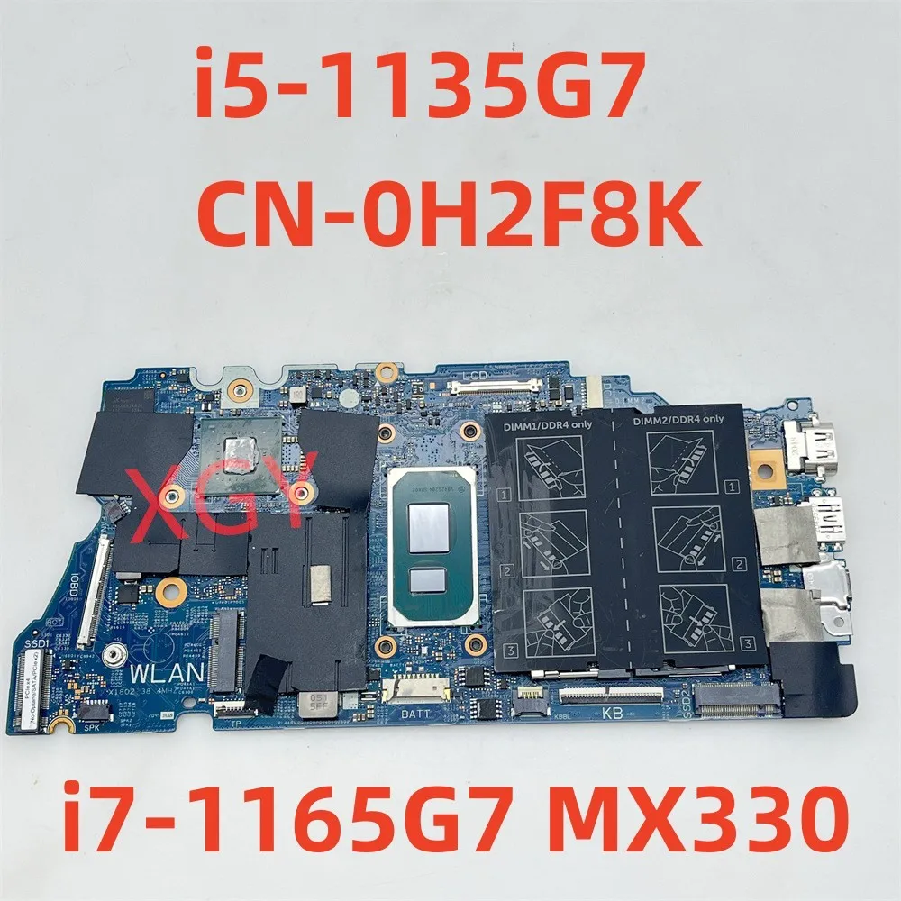 19862-1 With i7-1165G7 i5-1135G7 CN-0H2F8K 0H2F8K Mainboard For DELL INSPIRON 15 5502 5402 Laptop Motherboard 100 % TESED OK