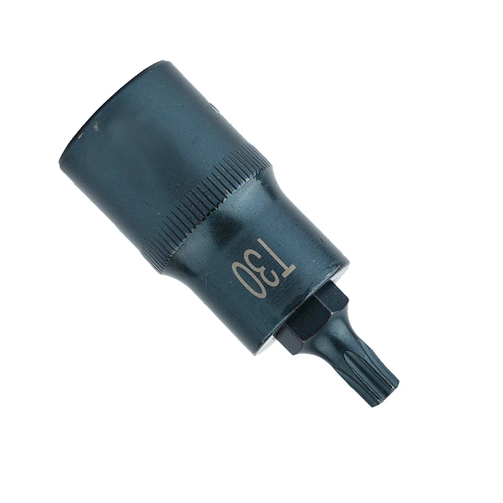 

Parts Replacement Socket Bit Socket Bits Adapter 1/2inch Fittings Replace Screwdriver Bit Tool T30-T70 Adapter 1/2 Alloy Steel