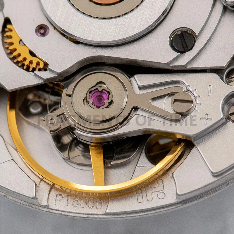 watch Mechanical Movement With DT28800 / Hour Frequency Watch Parts White DialPT5000 Automatic Mechanical