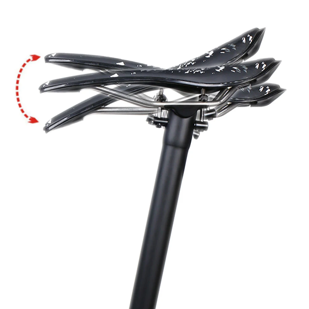 Ultralight Full Carbon Fiber Bicycle Seatpost for Mountain & Road Bikes Compatible with 27.2/30.9/31.6mm Sizes 300/350/400mm