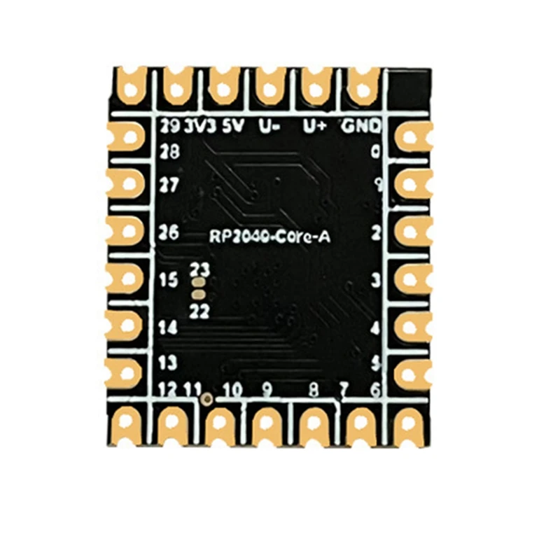 DN-For Raspberry Pi Pico لوحة تطوير ثقب الطوابع RP2040-Core-A RP2040 معالج ثنائي النواة متعدد الوظائف