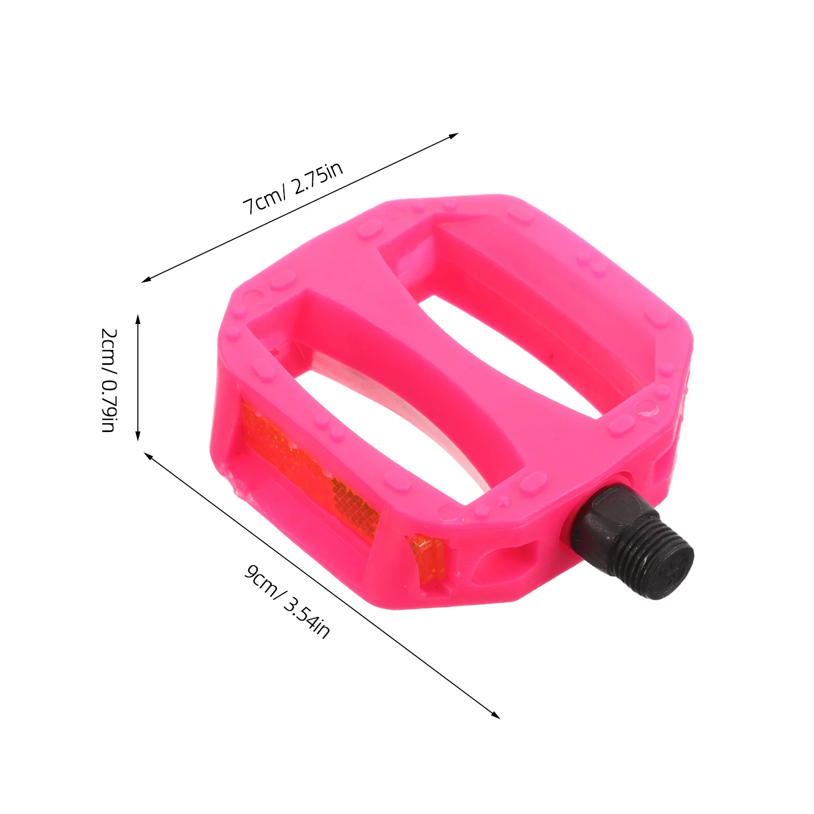 แป้นเหยียบจักรยานทดแทน เกลียว 1/2 นิ้ว สำหรับพลาสติกทนทาน ดีไซน์กันลื่น ติดตั้งง่าย ใช้งานร่วมกันได้