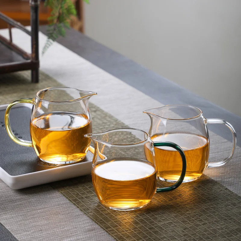 Manufacturer Wholesale Thick-Bottomed Fairness Cup, High-Temperature Resistant Dispenser, Glass Sea, Kung Fu Tea Ceremony
