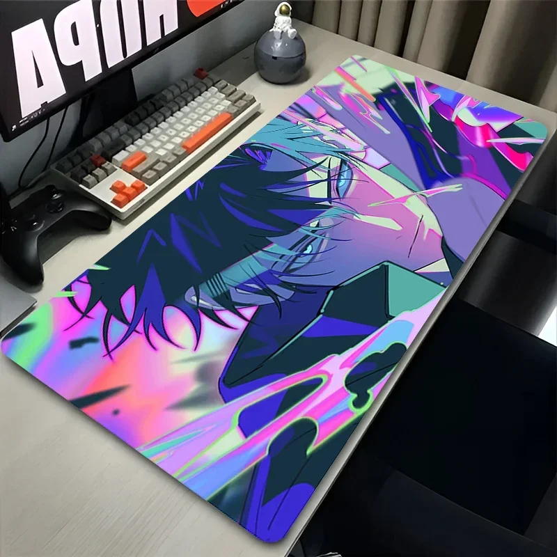 

2025Solo Leveling Gamer HD Print Leather Mousepad Mouse Pad Laptop Gaming Accessories Keyboard Pad Cool Anime Desktop Mouse Mat