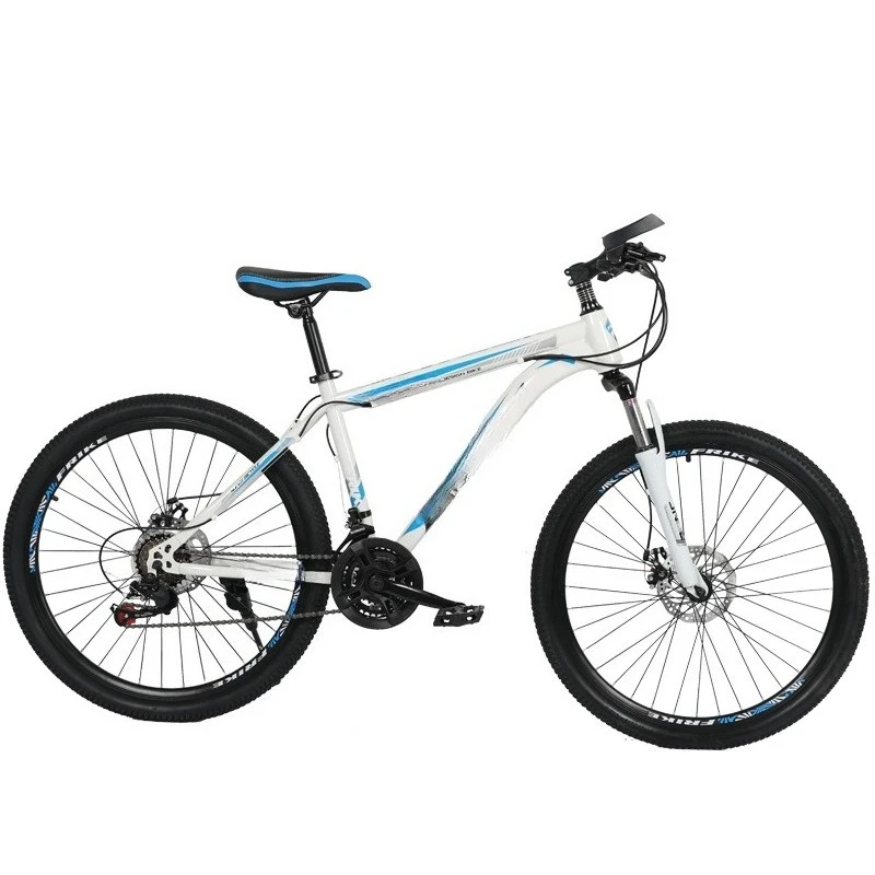 

26-inch Mountain Bike for Adults with Shock Absorption and Disc Brakes, A Gift Bike with Gears