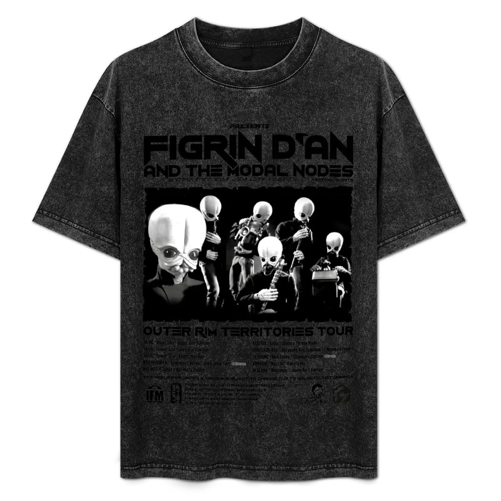 

Figrin D'an and the Modal Nodes T-Shirt korean fashion rapper graphic tees Personalized t-shirt tshirts for men