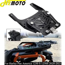 For Harley Pan America 1250 1250S 20-24 Motorcycle Accessories Top Case Mounting System Luggage Trunk Toolbox Saddlebag Carrier
