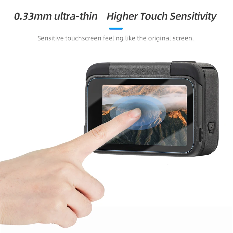 Tempered Glass for Insta360 Ace Pro 2 Screen Camera Lens Protector Glass Film for Insta 360 Ace Pro 2 Protection Accessories