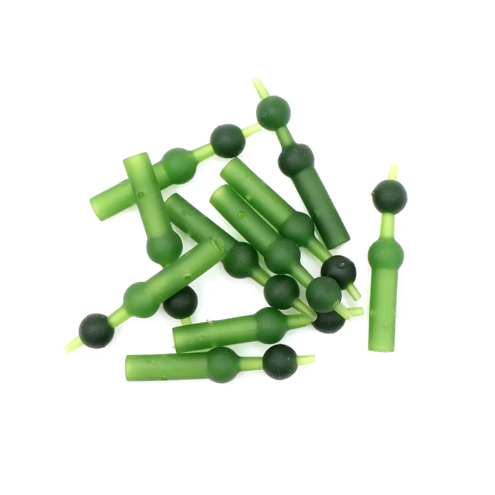 10 قطعة اكسسوارات صيد سمك الشبوط هليكوبتر تلاعب أنابيب Chod الخرز المطاط مكافحة تشابك كم ل طريقة تغذية الشعر الكارب تلاعب معالجة