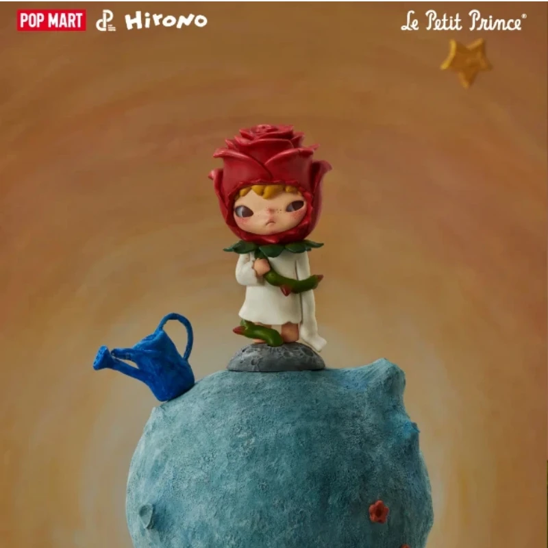 Echte POPMART Hirono x Le Petit Prince-serie Blind Box Kawaii Anime Action Figure Mystery Box Trendy creatief verrassingscadeau