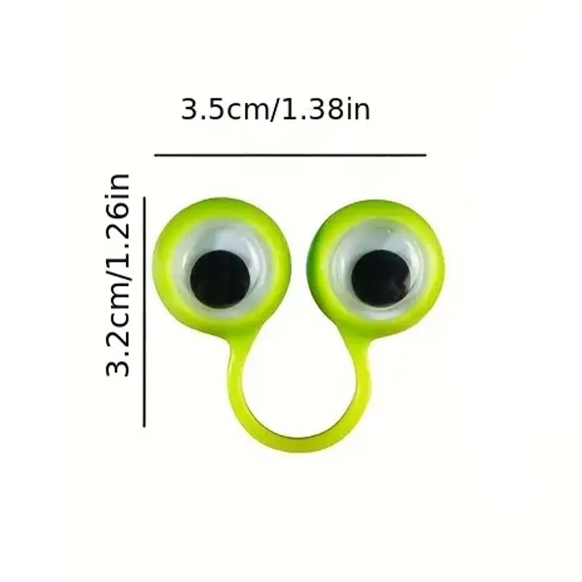 10Pcs Active Eye Ring bambini puntelli genitore-figlio Cool scherzi pratici giocattoli per le dita evento di personalità Giveaway gag Gifts