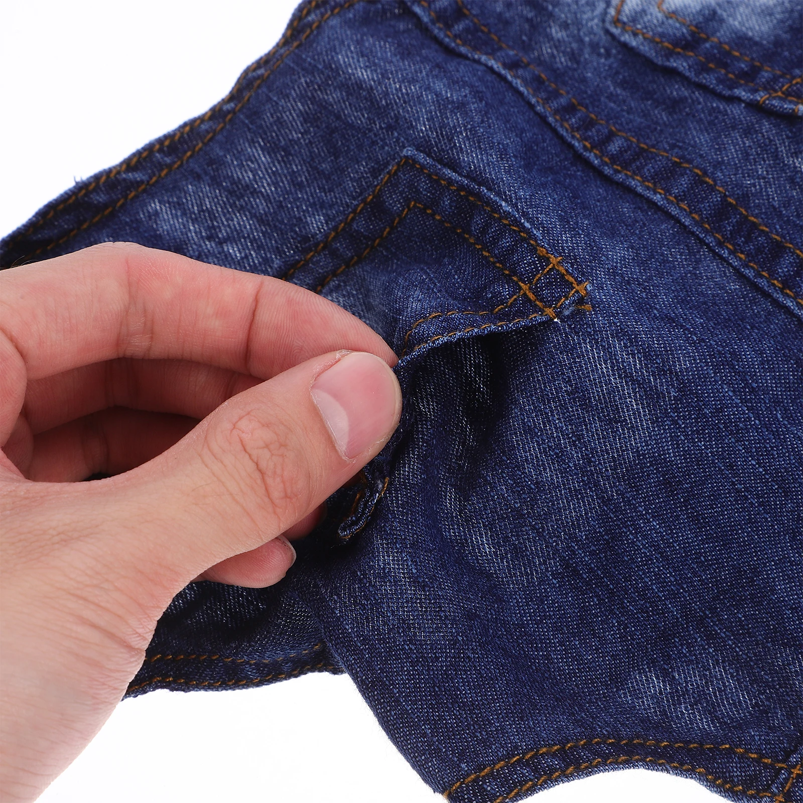 

Pet Dog Pants Denim Clothes for Dogs Mini Trousers Puppy Outfit Fashion Suspenders Button Closure Dog Jeans Vest