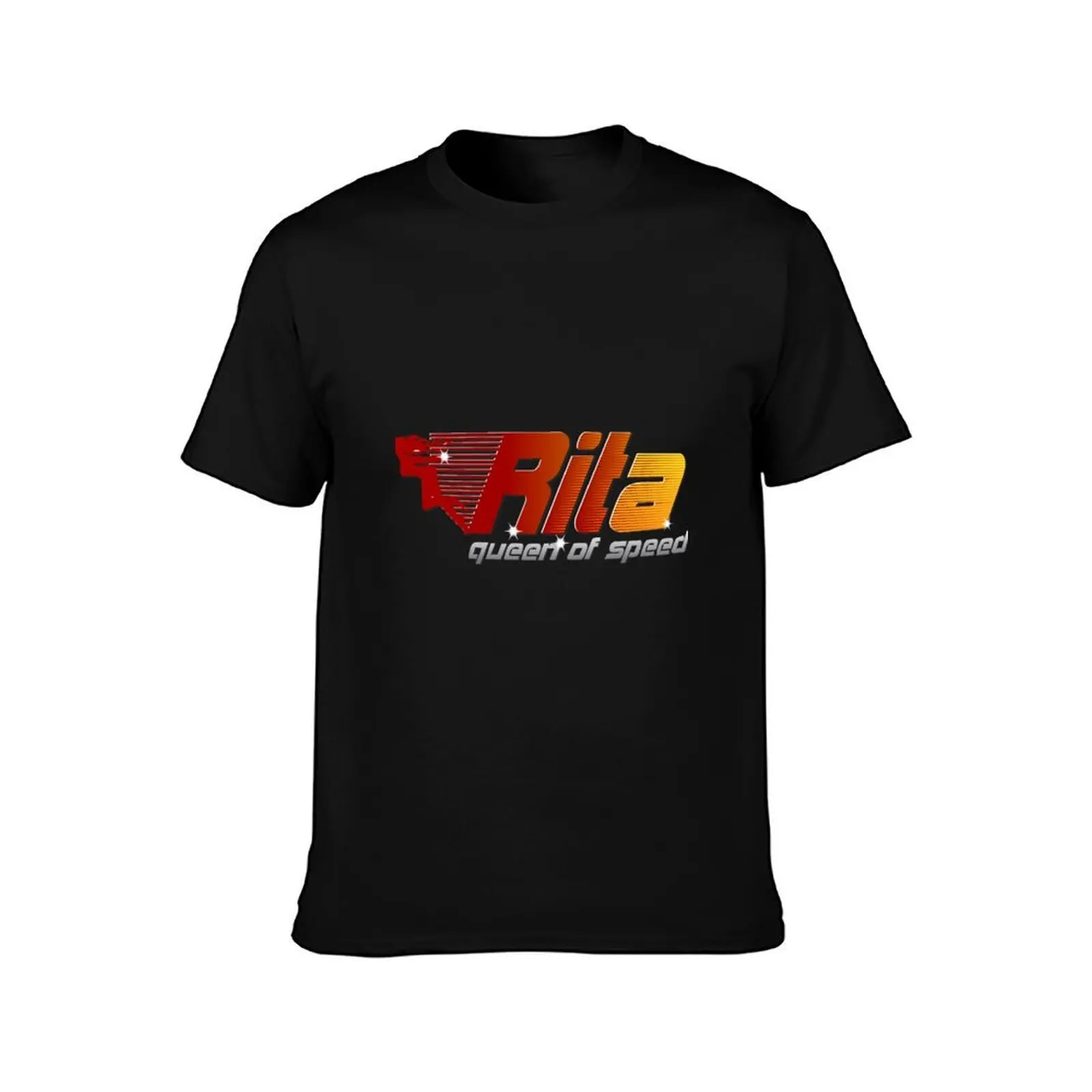 Rita the Queen of Speed T-Shirt, Summer Casual Cotton Tee, Oversized Streetwear Tops, Vintage Graphic Print, Unisex Men Women