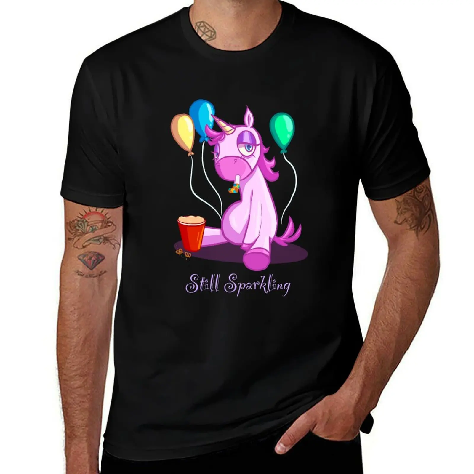 

Derpy Party Unicorn T-Shirt t shirts with prints t shirt man luxury T-Shirt