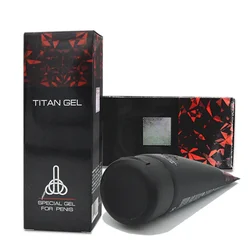 50ml Titan Gel Gold Cream Titan Gel Original Penis Cream Enlargement Essential Oil Enlarge Penis XXL Cream for Male Penis