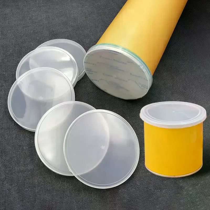 10Pcs Various Sizes PE Tight Seal Lids Reusable Leak Proof Replacement Canned Goods Pet Dog Cat Food Universal No Leak