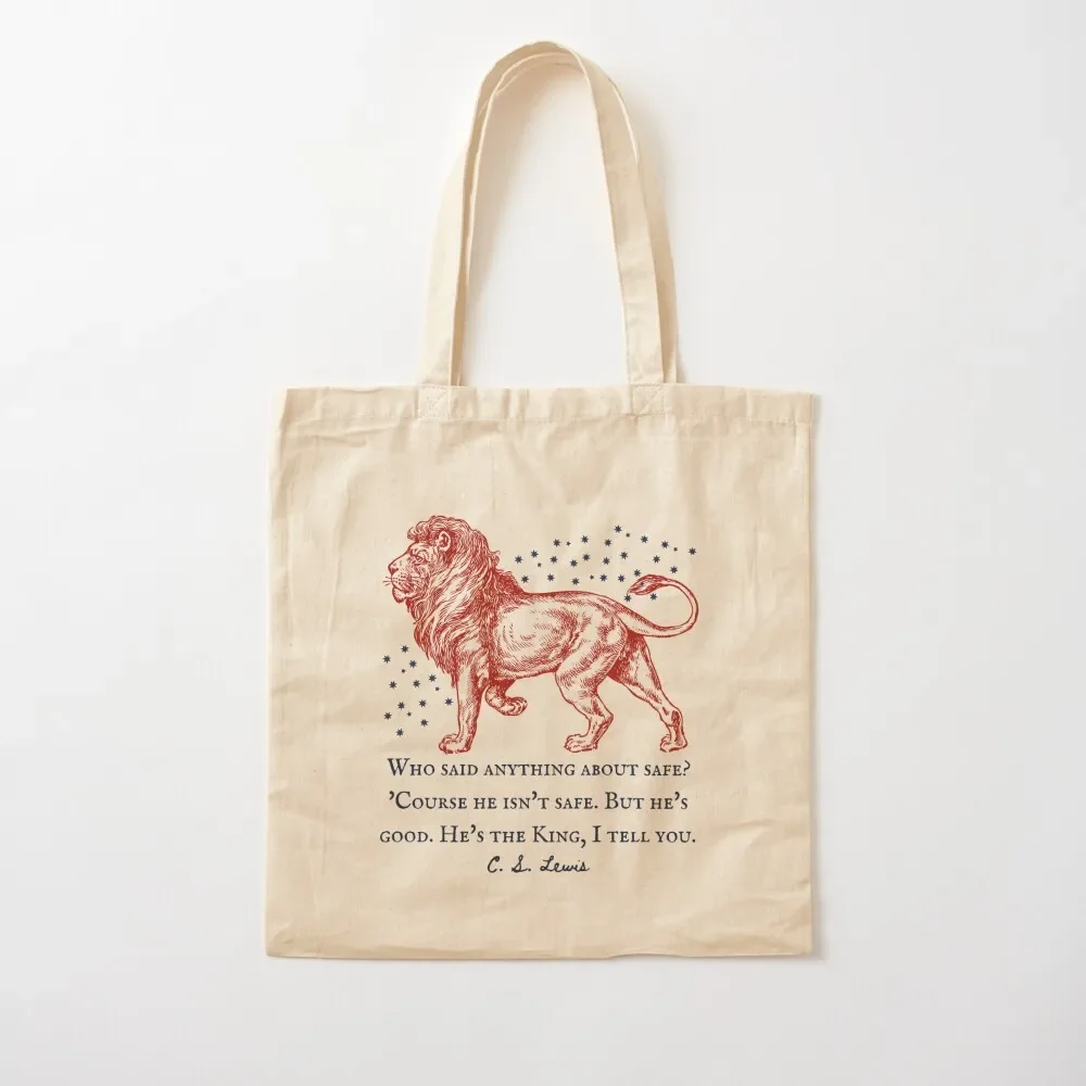 King Aslan Tote Bag Women's shopping bag cute pouch bag