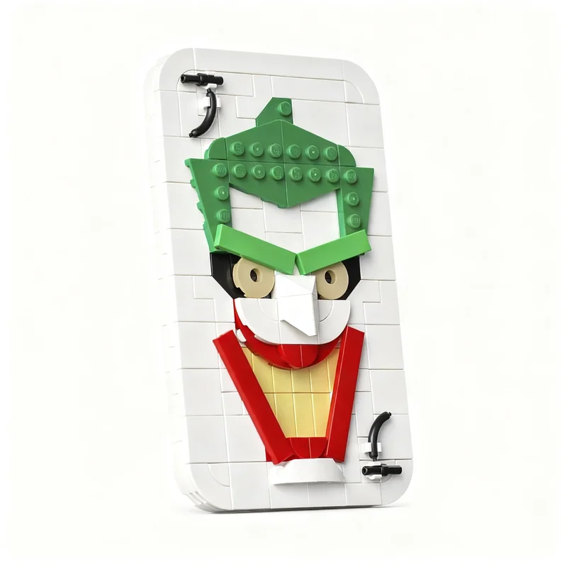 167PCS MOC City Technology Clown Villain Playing Card Model DIY Creative Ideas Toy Assembly Puzzle Gift Engineering Bricks view 3