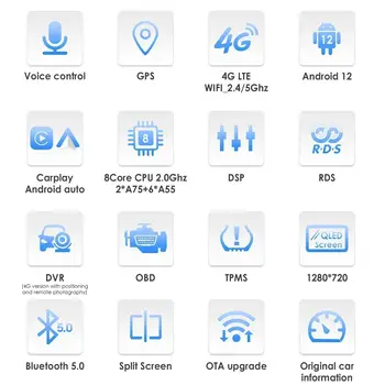 7吋 Ossuret 2Din 安卓車用收音機,適用於大眾 VW Passat B5 Jetta Bora Golf IV Transport T5 四核八核 UI7862 CarPlay 6 最佳銷售 2din安卓高爾夫4 - №5
