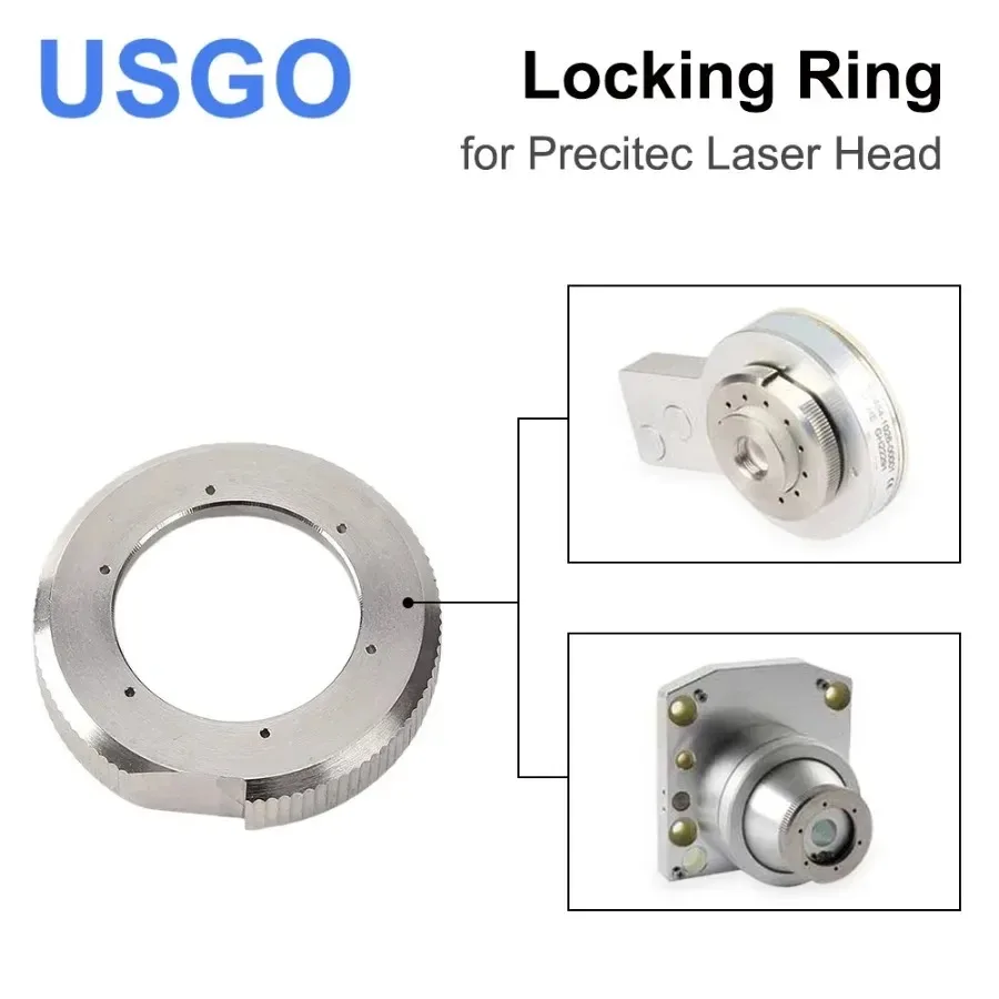 usgo-ceramic-lock-ring-nut-fiber-laser-head-parts-laser-nozzle-connector-fasten-ring-fiber-laser-raytools