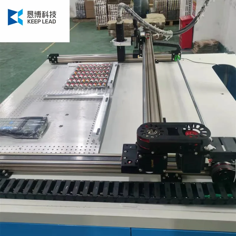 Keeplead inkjet printer XY axis moving table for all CIJ inkjet printer for battery circuit boards wire and cable etc