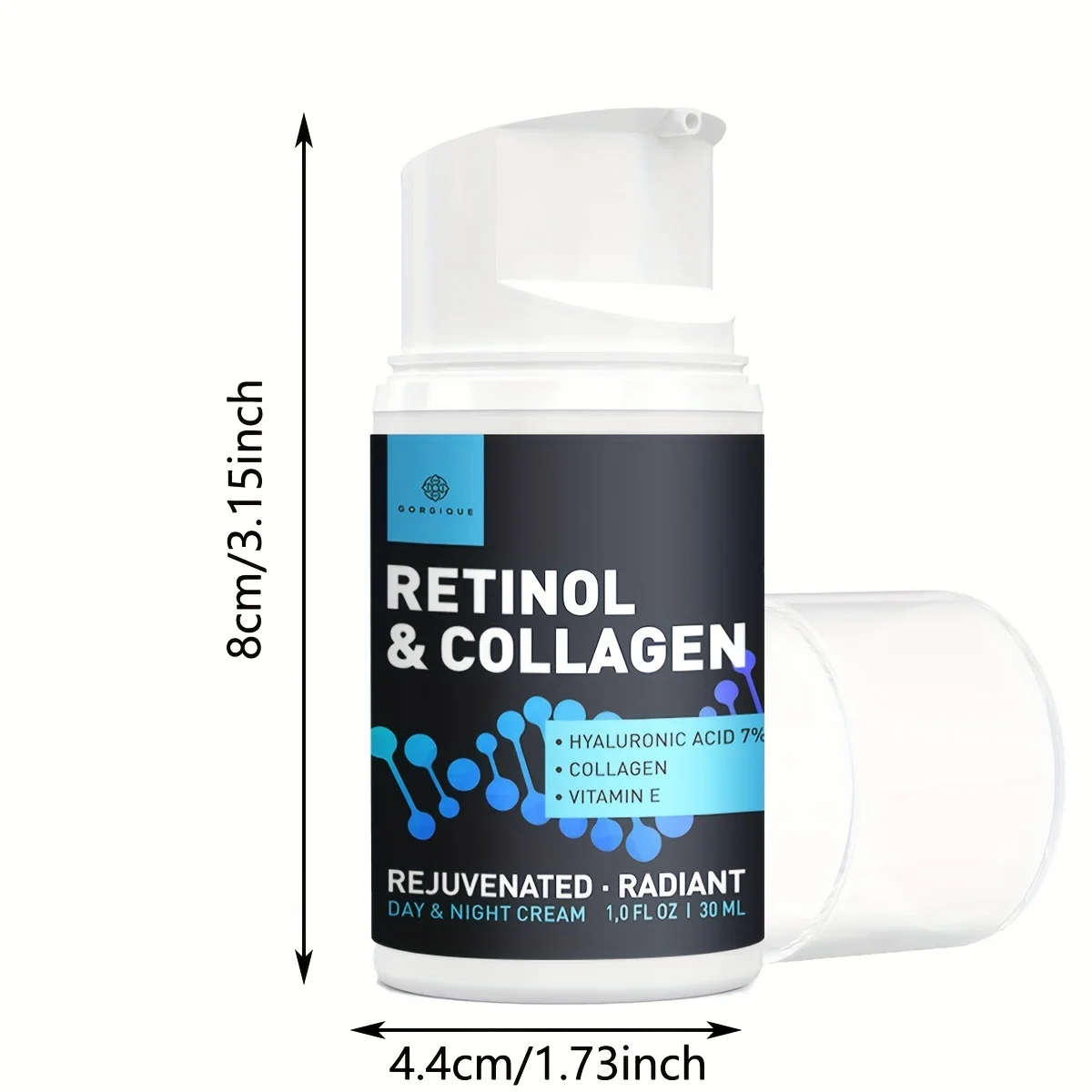 Retinol Cream for Face with Hyaluronic Acid for Wrinkles Fine Lines and Dryness