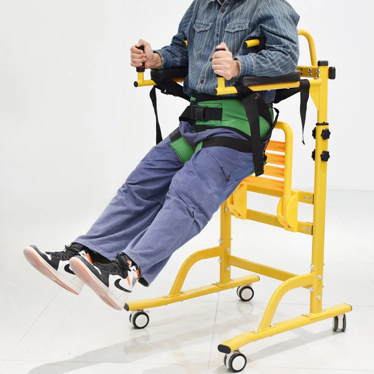 Rehabilitation Standing for Elderly Stroke Hemiplegia Assisted Rollatorwalker Walker for Adult Walking Training Equipment Walker