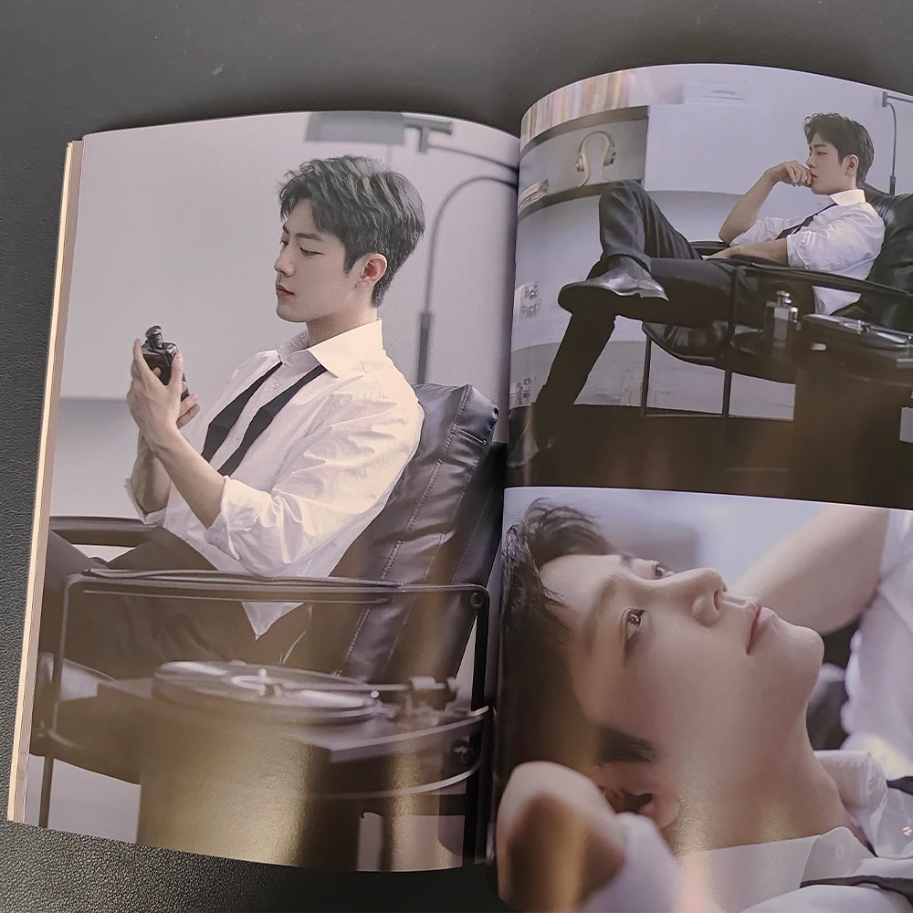 The Untamed Chen Qing Ling Painting Album Book Wei Wuxian, Lan Wangji Figure Photo Album Poster Bookmark Star Around