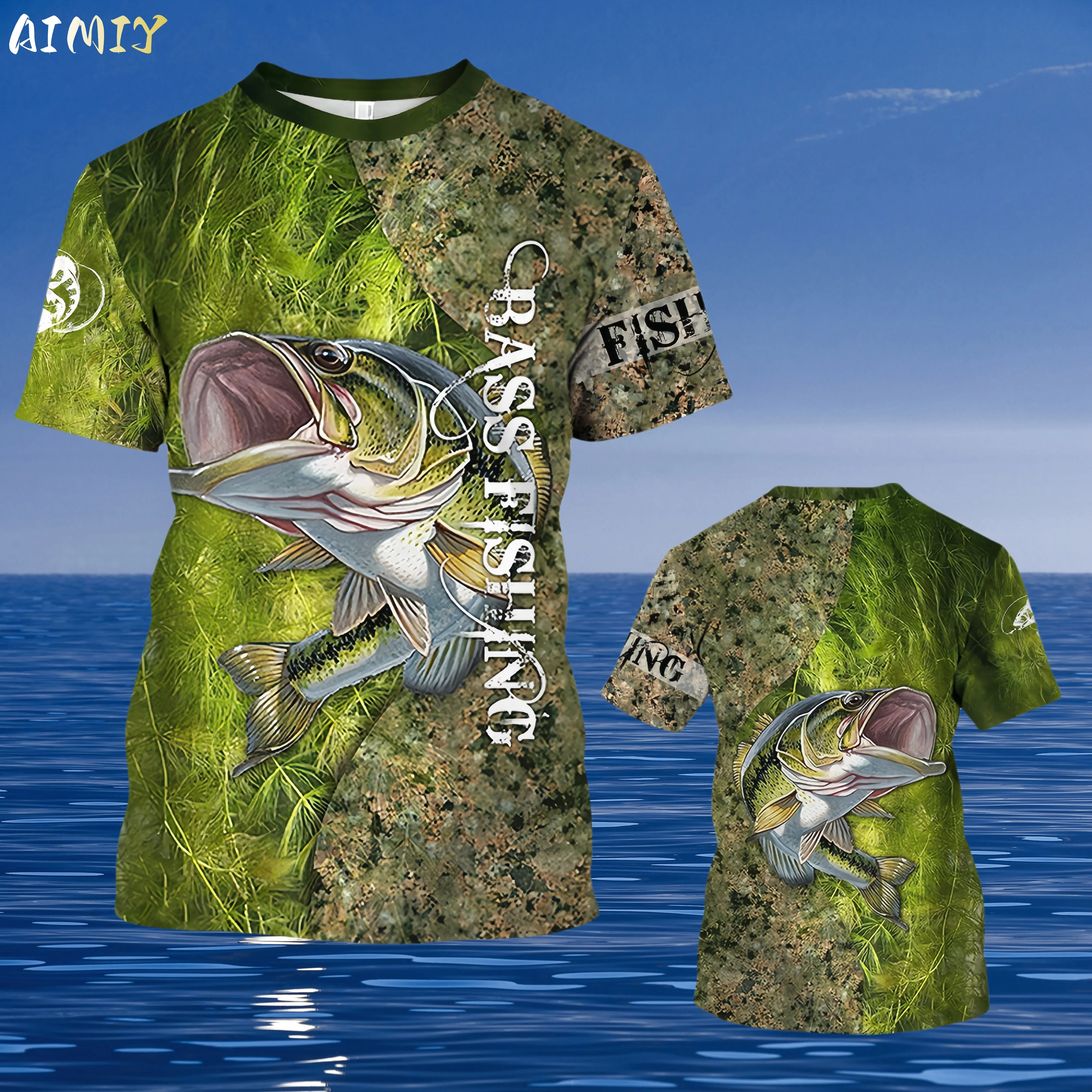 

Funny Fishinger Carp Fish Fisherman T Shirt 3D print Tshirt Summer Men Women Short sleeve Kids Top Oversized Harajuku Unisex Tee