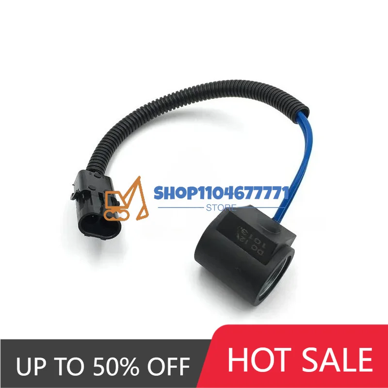 XG806/815 Pilot Safety Lock Solenoid Valve Assembly Spool Coil Oil Source Valve Excavator Parts