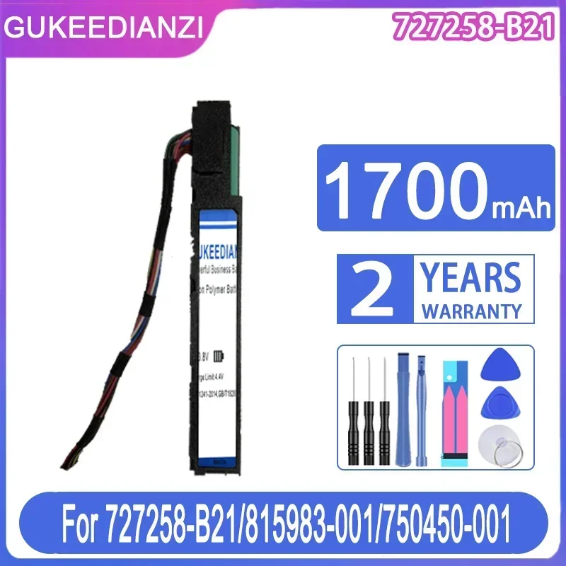 

Storage Device Battery 727258-B21 1700mAh For HP 727258-B21 815983-001 750450-001 878643-001 96W Smart Storage