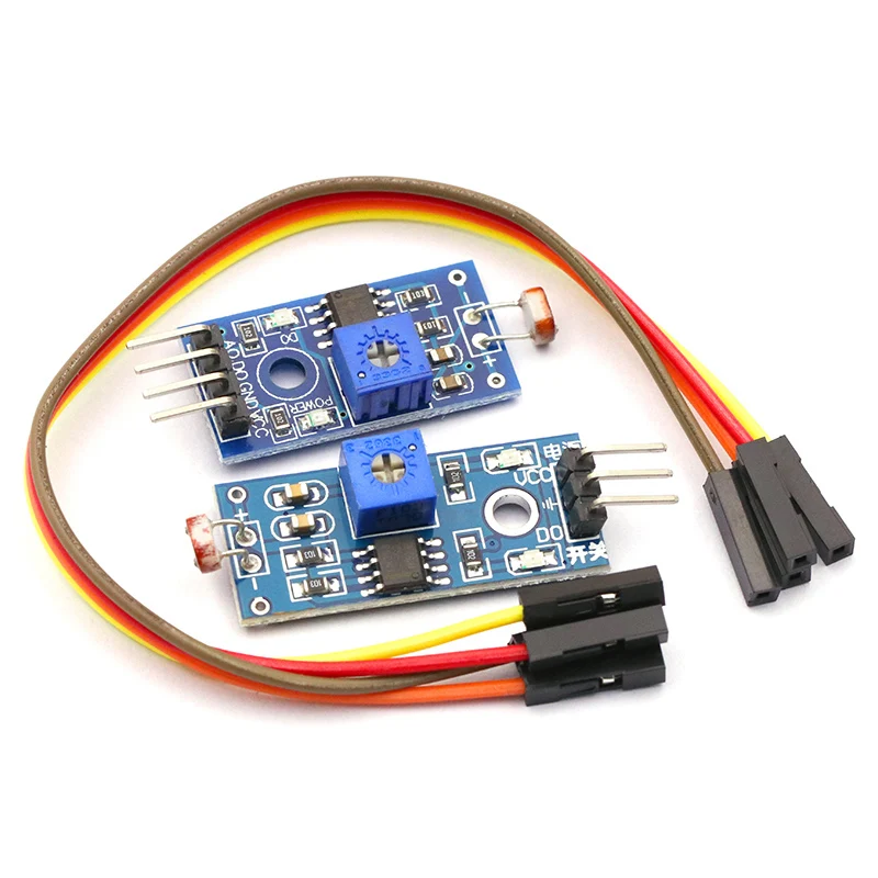 1 pz modulo sensore di resistenza alla luminosità fotosensibile rilevamento della luce intensità rileva modulo resistore fotosensibile