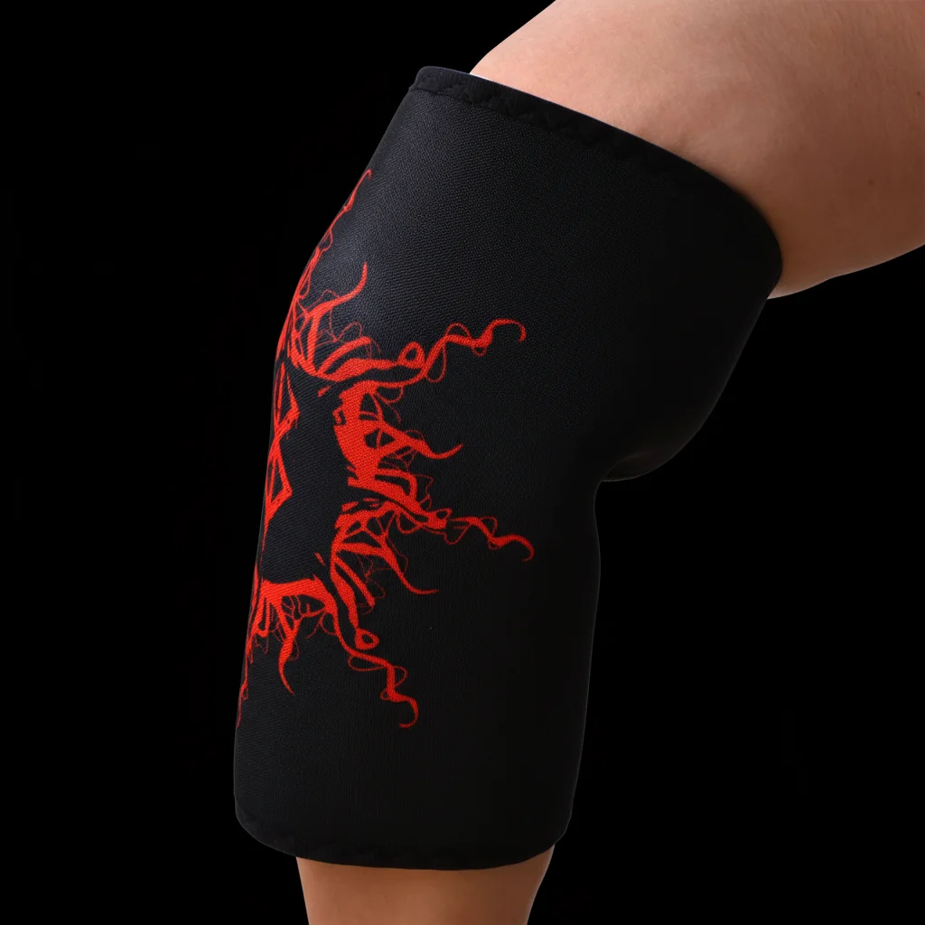 Support de coudière performant pour l'haltérophilie, l'entraînement physique et l'haltérophilie – Meilleures sangles de compression – pour hommes et femmes