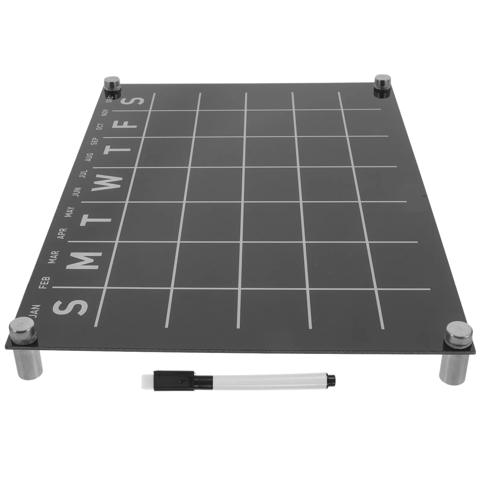 Multifunctional Acrylic Note Board Reusable Handwritten Message Board for Office School Home Decor Weekly Schedule Planner